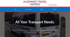 Desktop Screenshot of a1connecttravel.com